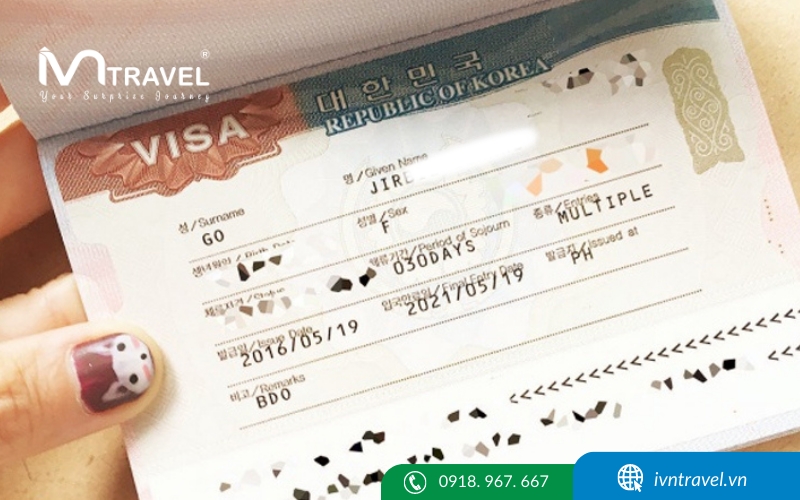 Từ ngày 01/07/2020, Hàn Quốc sẽ ngưng cấp visa dán trên hộ chiếu